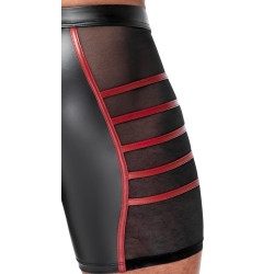 NEK Short avec zip Ormeto Noir-Rouge
